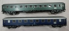 Märklin voitures voyageurs 4091 et 4092, attelage NEM à élongation
