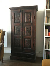 ANTIQUE PETITE ARMOIRE BRETONNE  XIXe - Lingere 