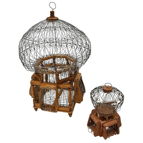 Cages oiseaux décoratives - cages,