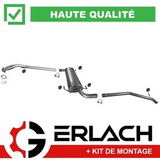 Echappement silencieux pour