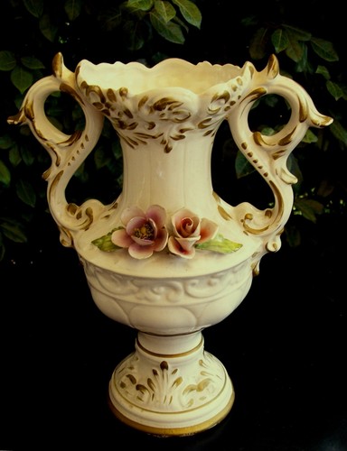 Vase capodimonte céramique - vase, "capodimonte"cÉramique