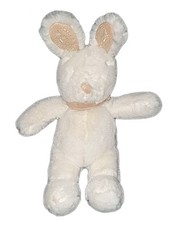 Doudou Lapin blanc bandana