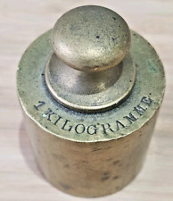 Ancien poids en laiton de 1 Kg