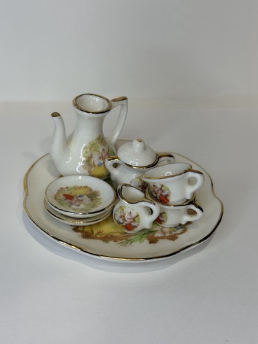 Vintage miniature porcelain - miniature,