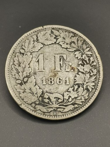 Franc suisse argent - franc, 1861