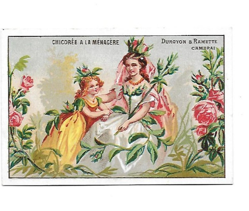 Ancien chromo publicitaire - ancien,