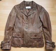 VESTE en cuir nappa agneau