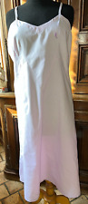 Antique 1940s Nightie Undressed, Handmade Purple Cotton V100