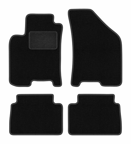 Tapis sol velours noir - tapis,