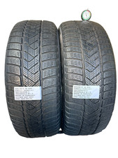 2 PNEUS HIVER D'OCCASION 225/50 R 18 95H PIREL RUNFLAT M+S 4,5 MM DOT 3822