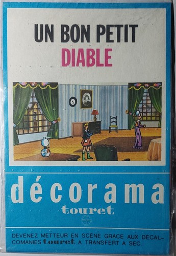 Ancienne décalcomanie - ancienne,
