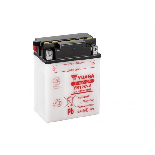 Batterie moto yuasa yb12c - yuasa, yb12c-a