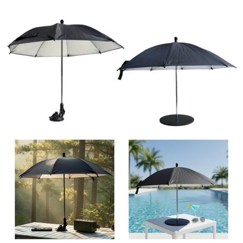 Mini pied parasol portable - de,