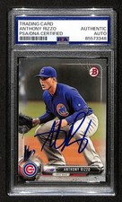 Anthony Rizzo Signed/Autographed On Card 2017 Bowman Card #36 PSA/DNA 198737