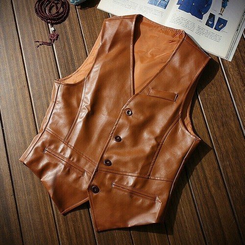 Hommes gilets cuir gilet - hommes,