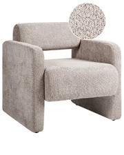 Fauteuil Rétro en Bouclé