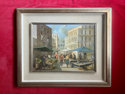 1950s original italian oil - 1950s,