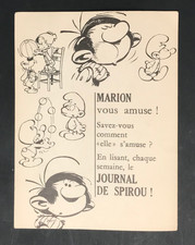 RARE ! JOURNAL SPIROU - PUB -