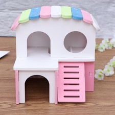  1pc en bois maison de hamster