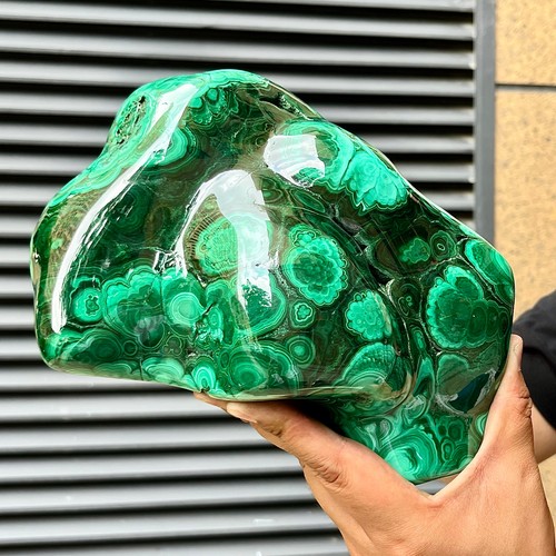 Natural malachite - 9.5, lb
