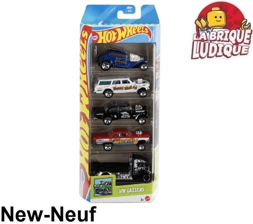 Hot wheels coffret - 5, voitures