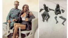 1/35 FIGURINES RESINE : COUPLE