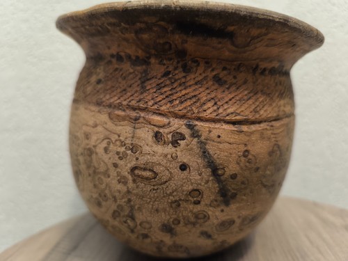 Ancien pot terre - en, cuite