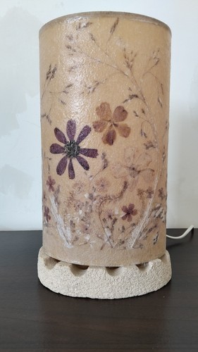 Lampe vintage abat jour - lampe,