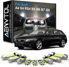Pack Intérieur LED pour Audi A4 S4 RS4 Sedan Avant B5 B7 B8 Kit Ampoule Blanc