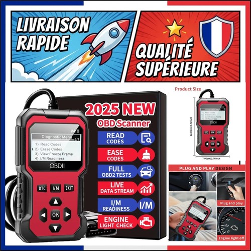 Scanner obd2 jexiwe lecteur - scanner,