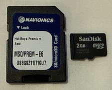 Navionics MSD/PREM-E6 HotMaps Premium SD / MicroSD Card