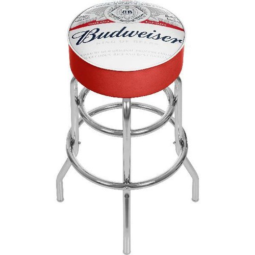 Budweiser chrome padded bar - padded,