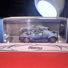 1/64 Mortal Bugatti Veyron Super Sport Diecast Car Model Panda Gulf Collection