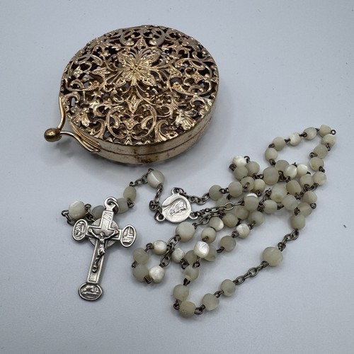 Chapelet ancien métal - chapelet,