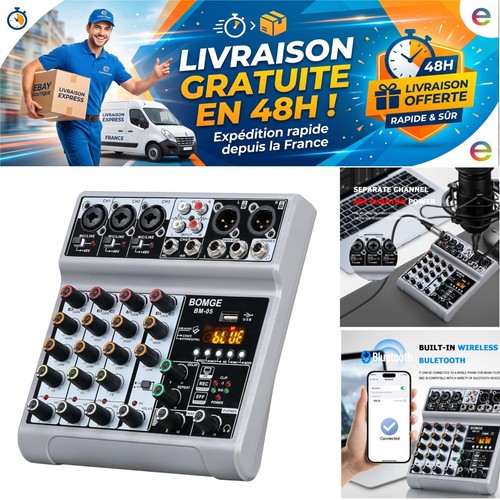Table mixage audio - table, de