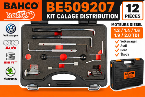 Bahco be509207 kit calage - be509207, –