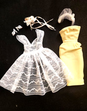 Barbie VTG tenue Orange Blossom #987 Mattel 1961 /64-accessoires, BE,sans poupée