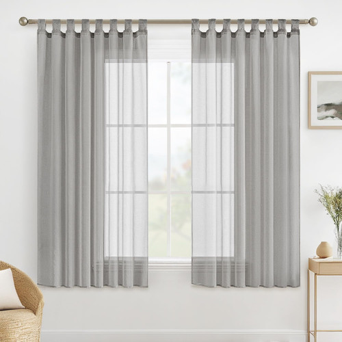 Voilage gris lot - lot, de