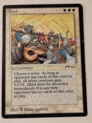 Mtg ad arabian - mtg, –ji*ad–arabian