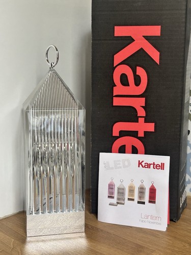 Kartell lantern cristal lampe - kartell,