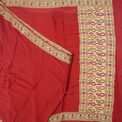 Sari indien tissé crêpe - indien,