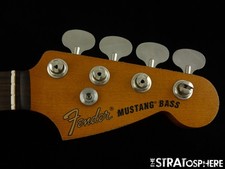 Fender JMJ Justin Meldal-Johnsen Road Worn Mustang Bass NECK w/ TUNERS 