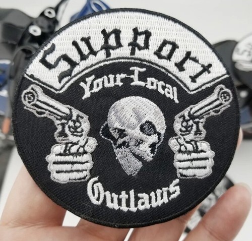 Patch ecusson brode - brode, support
