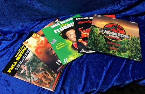 Laserdisc films cdv - x,