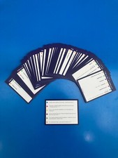 TRIVIAL PURSUIT Lot 50 Carte Jeu MASTER Edition 300 Questions Recharge ! Fr