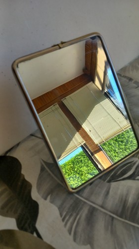Petit miroir barbier en - miroir,