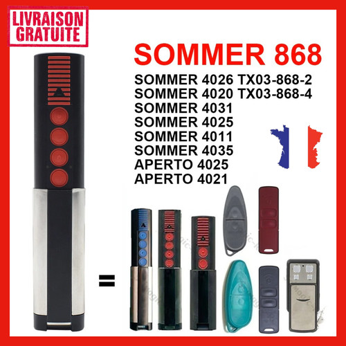 Télécommande sommer 4020 - sommer,