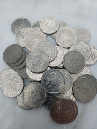 Lot 100 pieces franc baby - 100,