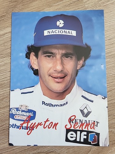 Ayrton senna carte postale - senna,