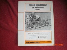 OLD STANLEY PRECISION MONOGRAPH SEEDER ADVERTISING BROCHURE